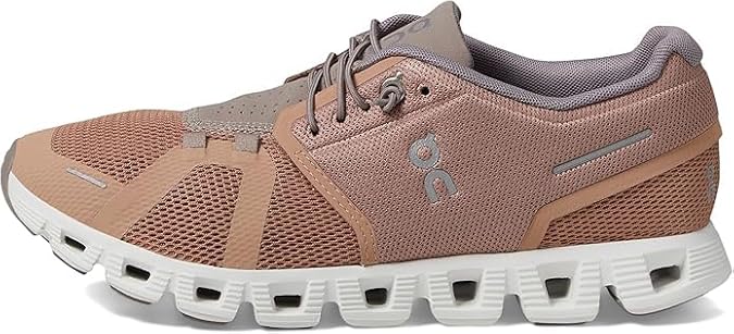 On Cloud 5 Men's Running Shoes, Rose Brown/Fog