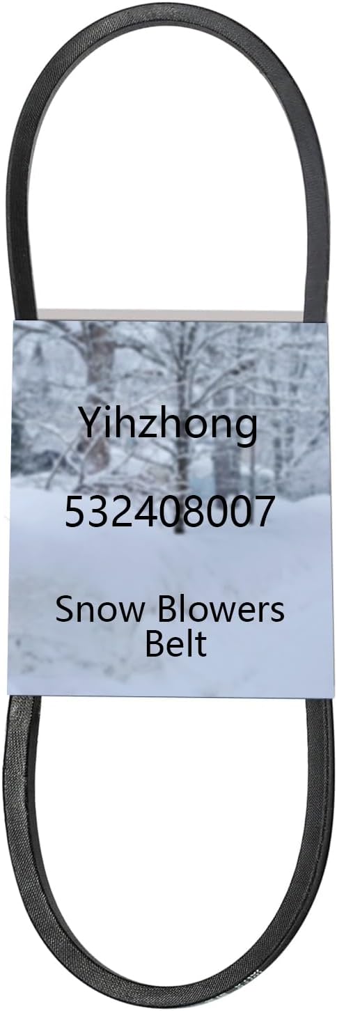 532408007 Snowblower (5/8"x38") Auger Drive Belt for Hus-qvarna AYP Craft-sman Snow Blower PP1150E27 917881151