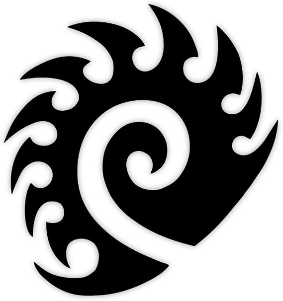 Star Craft Zerg sticker decal 4" x 4"