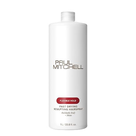 Paul Mitchell Fast Drying Sculpting Spray, Medium Hold, Touchable Finish, For All Hair Types
