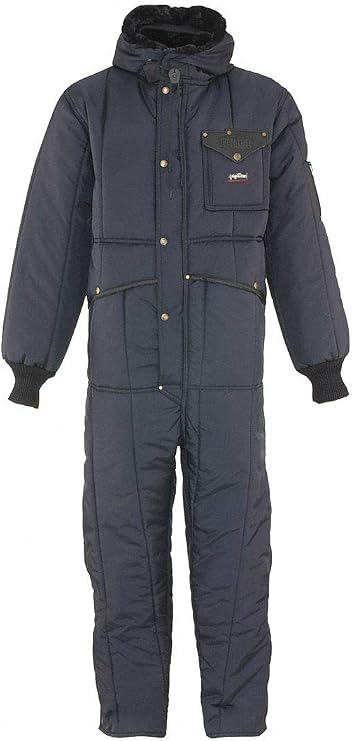 RefrigiWear Men's Iron-tuff Coveralls With Hood