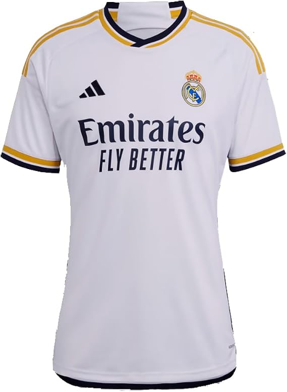 adidas Real Madrid Women's Home Jersey 23/24 (US, Alpha, XX-Large, Regular, Regular) White