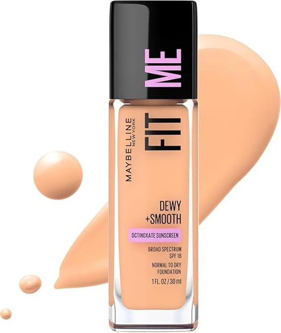 Maybelline New York Fit Me! Liquid SPF 18 Foundation, Buff Beige 130