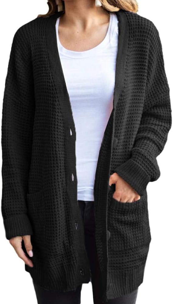 Ladies sweatersWinter Clothes Knitted Coats Long Jacket Sweaters Overcoats