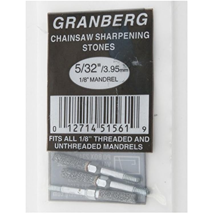 Granberg Threaded Grinding Stones - 532In. Width, 3-Pc. Set