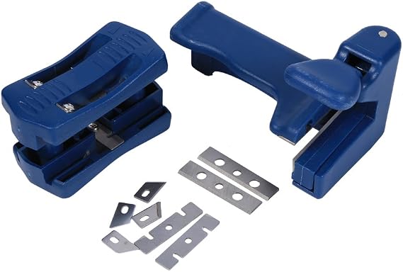 Trimmer Hard White Steel Blade Double Banding Machine Set Wood Head And Tail Trimming Carpenter Hardware