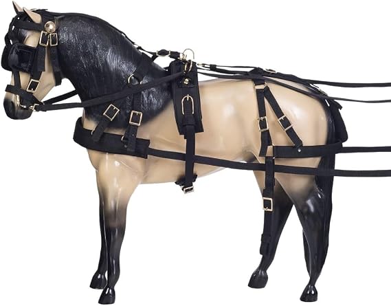 Tough 1 Deluxe Nylon Driving Harness, Black