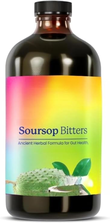 Soursop Bitters, Natural Herbal Support for Gentle Digestive Comfort