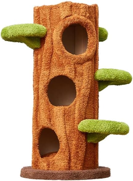 Cat Tree Tower for Indoor Cats Large Adult with Scratching Post Cat Houses Tall Cat Condo Cat Perch Tower, Heavy Duty Cat Trees for Large Cats,D