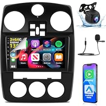 [2+64G] Android Stereo for Chrysler PT Cruiser 2006-2010 - Wireless Carplay and Android Auto, 9 inch HD Touchscreen Aftermarket Radio - 5G/WiFi, GPS, Mirror Link, FM/RDS Radio + Canbus + Backup Camera
