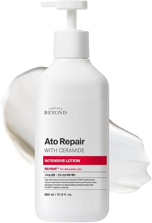 PASSION & BEYOND ATO Repair Intensive Lotion 650 ml Seramid Hyaluronik Asit Panthenol Vücut Losyonu Nemlendirici