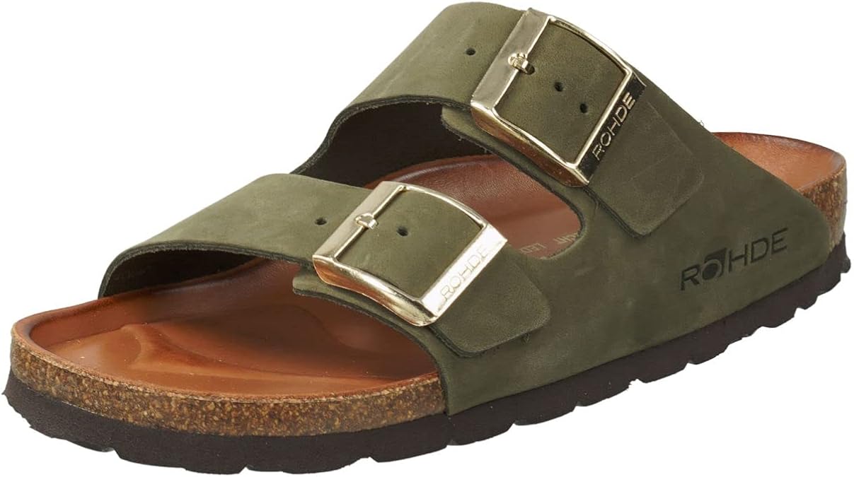 Rohde Alba Damen Zehentrenner Schuhe 5600 39 Kupfer