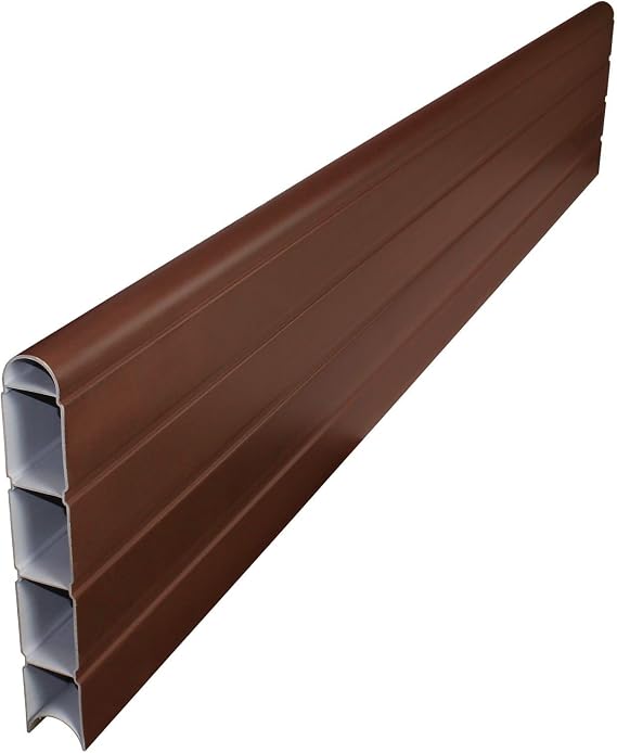 Eco Fence Composite Panel Board (6 Pack) - Walnut, 1.829m (6 Foot)