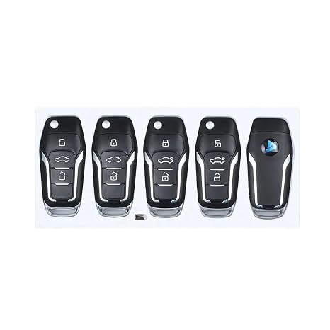 5 Pcs) Keydiy KD B12 Compatible with Multiple Devices Controller Key 3 Button Controller Control Key B12-3 4 4 Buttons for KD - X2 KD900 KD Mini for F0IRD Style