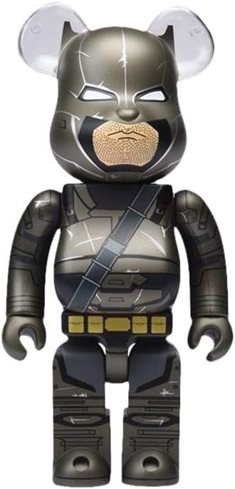Medicom Batman v Superman: 400% Bearbrick Armored Batman Figure