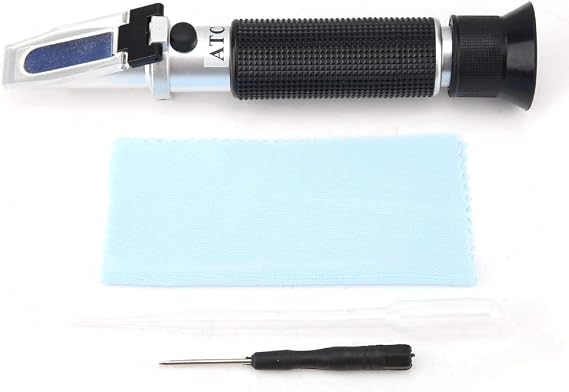 Refractometer Handheld Refractometer Pet Cat Dog Urine Specific Refractometer Pet Tool Aquarium Hydrometers