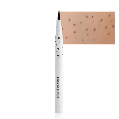 Freckle Pen, Long-Lasting Quick-Dry Pencil Natural Lifelike Water-proof Freckle Makeup Easy Like-real Makeup Pen Dark Brown