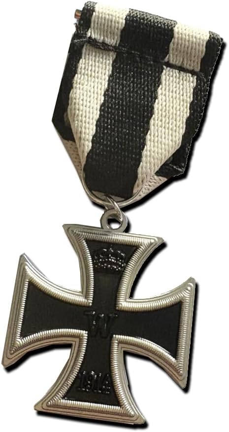 German Medal Iron Cross 1914 Smaller Ribbon Replica