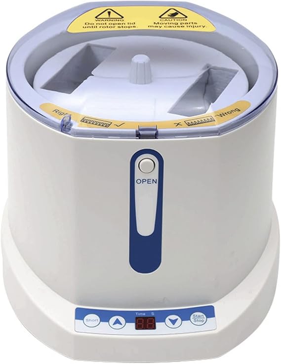 Centrifuge Machine, Lab Benchtop Centrifuges, Microplate Centrifuge 96-Well Plate PCR Microplate Micro Double-Row Edge Eight-Tube Centrifuge,500 Xg RCF,Low Noise55dB