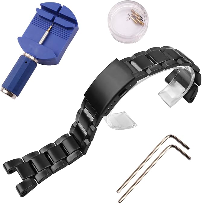 Stainless-Steel watch bands replacement fit for casio g shock GST-B100 GST-210 GST-S300 GST-S110 GST-S100 Watch strap wristband Watch chain