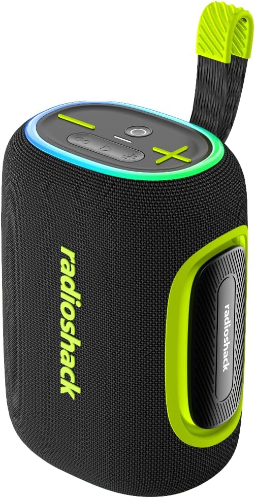 RadioShack 40W IPX5 Live Sound Portable Speaker, Bluetooth, Portable Speaker, Black, 4001792, 40 watts, Floor Standing, Plastic