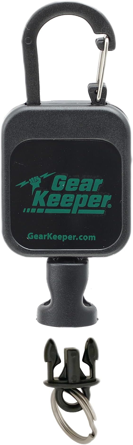 Gear Keeper Micro Retractor Super Zinger, Retractable Tether for Fishing