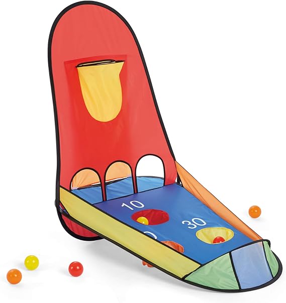 Kidoozie Pop-Up Basketball, Indoor or Outdoor Sport Activity, Suitable for Preschool and School Aged Children Ages 3 and Older
