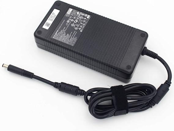 330W 19.5V 16.9A 7.4 * 5.0mm Big tip Laptop Power Adapter Charger Compatible for Dell Alienware M18 M18x X51 X51 R2 AC Adapter Charger XM3C3,DA330PM111 Y90RR ADP-330AB D ADP-330AB B Power Supply Cord