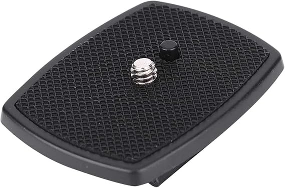 Camera Tripod Quick Release Plate Plastic Tripod Adapter Plate Universal Quick Connection Plate for Connect Camera to The Tripod Head 35mm x 35mm Base