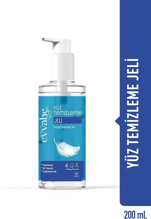 EVVAHE DOĞAL Yüz Temizleme Jeli, 200ml
