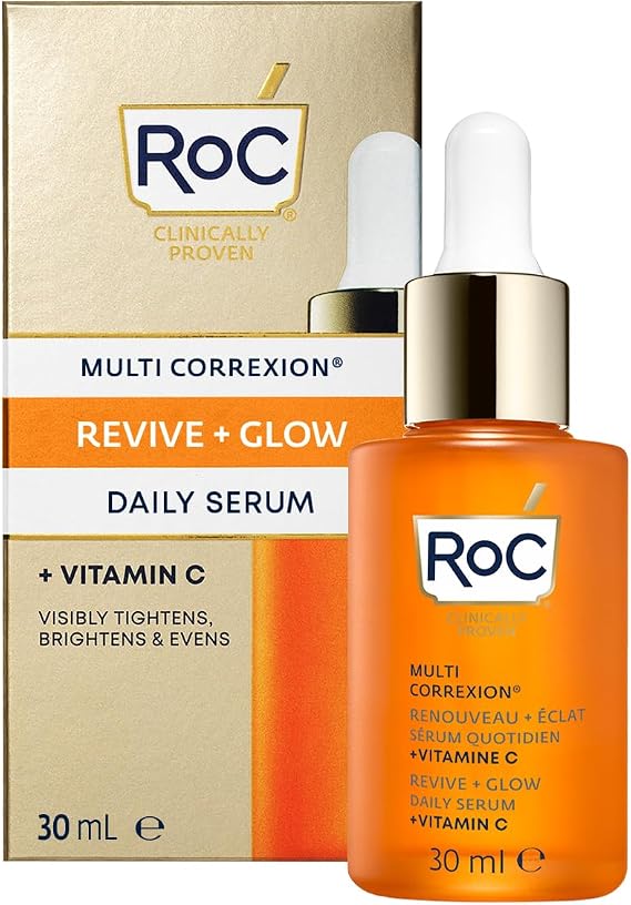 RoC Multi Correxion Revive + Glow Daily Serum, 10% Vitamin C, 30 ml