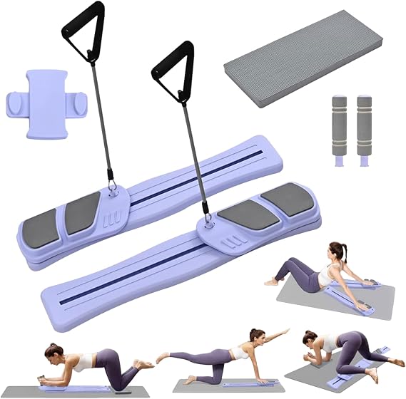Pilates Board | Multifunctional Pilates Board | Multifunctional Exerciser for Health Training Gym Home Cardio Yoga Workout