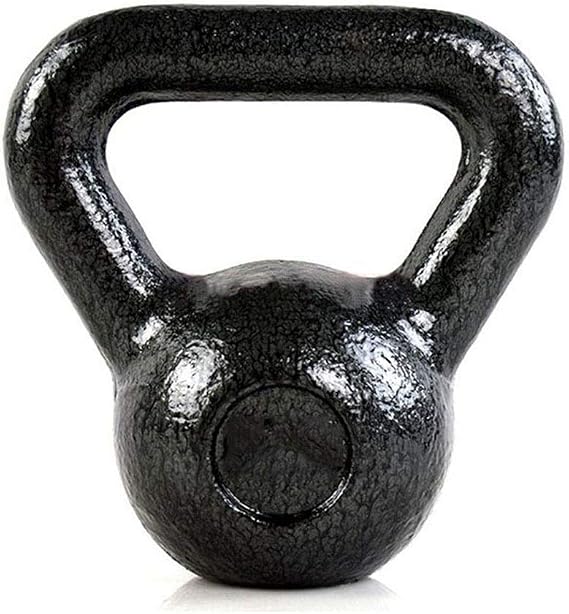 AGYH Kettlebells Cast Iron Kettlebells, Strength Training Fitness Equipment Lifting Ball Lifting Dumbbells, Black, 4kg/5kg/6kg/8kg/10kg/12kg/15kg/16kg/20kg/24kg (Size : 20kg/44.1lb)