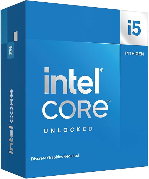 Intel Core i5-14600KF Desktop Processor 14 Cores 6 P Core + 8 E Core up to 5.3 GHz