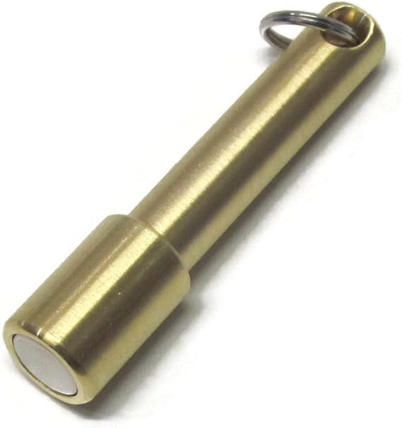 Rare Earth N52 Neodymium Keychain Gold & Silver Jewelry Test Magnet