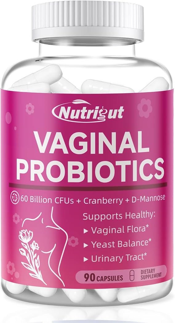 Vaginal Probiotics for Women, 60 Billion CFU, 90 Capsules