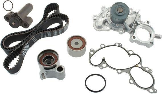 AISIN GENUINE TKT-025 Engine Timing Belt Kit with Water Pump - Compatible with Select Toyota 4Runner, T100, Tacoma, Tundra