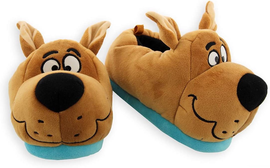 Scooby Doo Boys Toddler Plush Slippers
