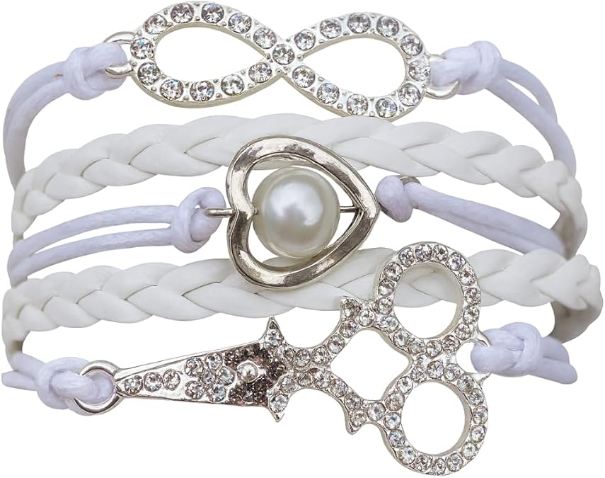 Infinity Collection - Hair Stylist Jewelry- Hair Stylist Bracelet- Perfect Hair Stylist Gifts