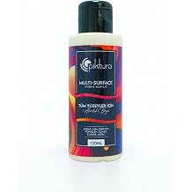 Multi-Surface Hibrit Akrilik Boya, 120ml, Su Bazlı, Ahşap Cam Seramik Metal Kumaş Plastik için (Beyaz Kuğu)