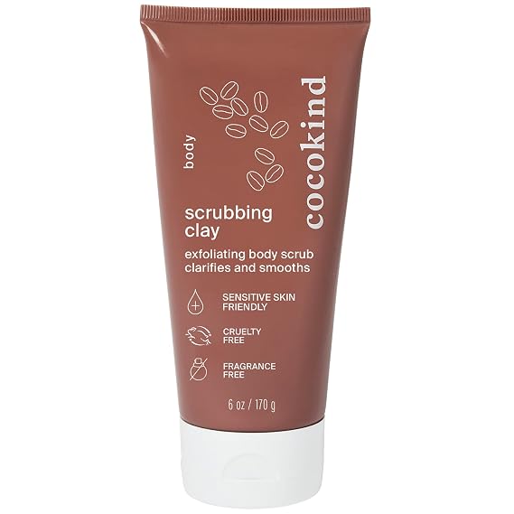 Cocokind Coffee Body Scrub and Exfoliator, Brightening Body Wash