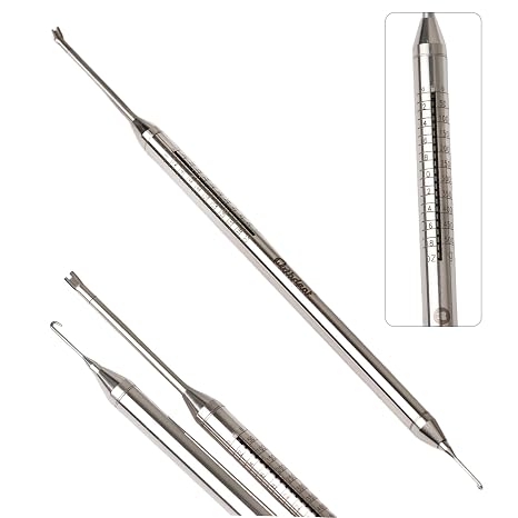 Dental Orthodontic Tensiometer Dynamometer Tension Stress Meter Force Gauge Instrument Tool 0-500g for Elastic Bands Braces
