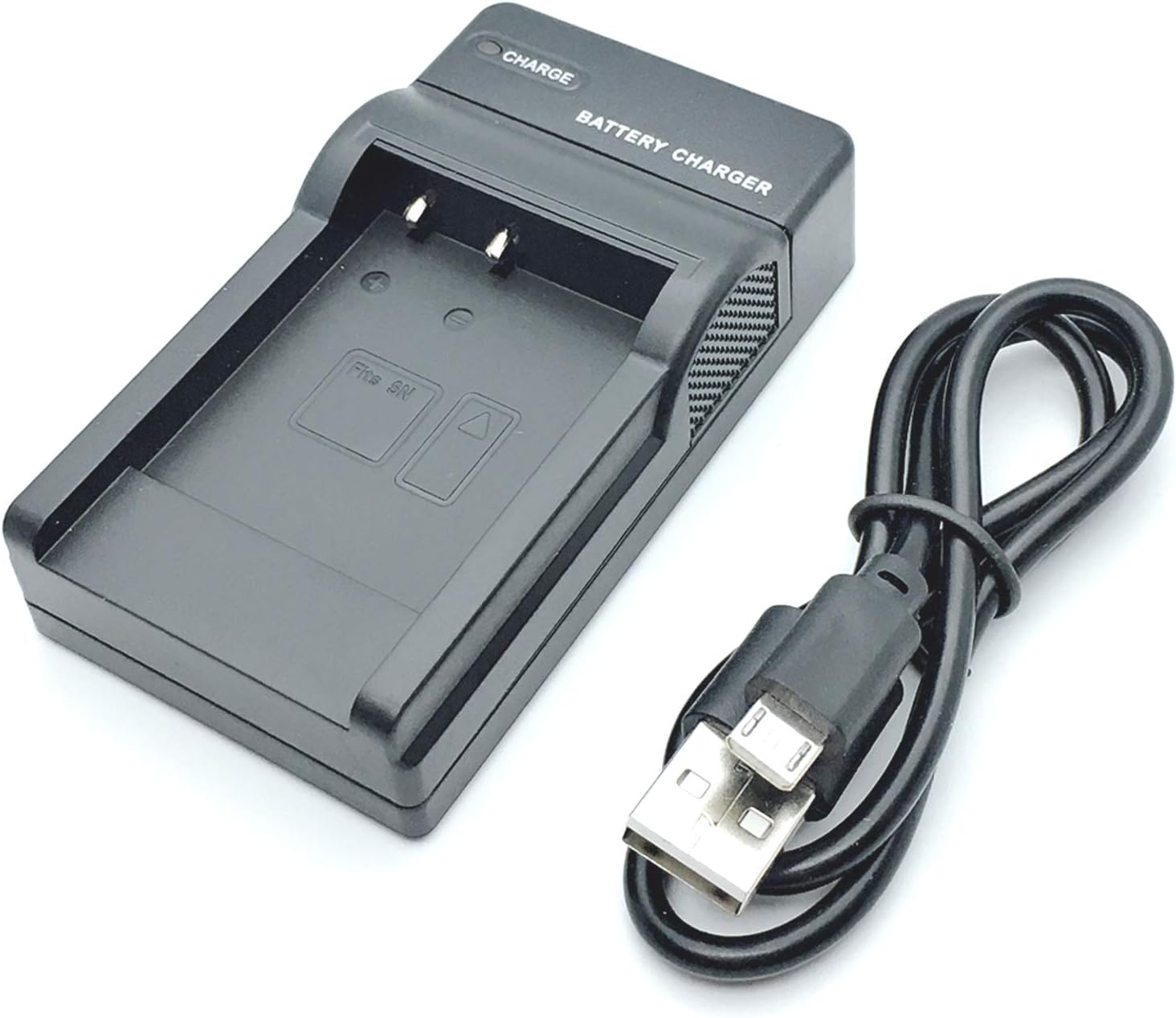 Smart Slim Micro USB Battery Charger for Ricoh WG-20, WG-30, WG-30W, WG-40, WG-40W, WG-50 Digital Camera