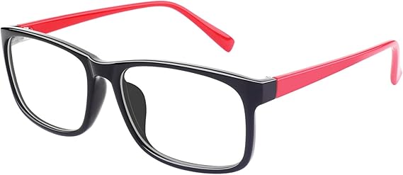 GQUEEN Fake Clear Glasses Non Prescription Glasses Eyeglasses Rectangular Frame, 201512
