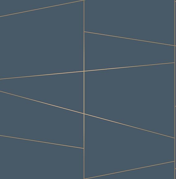 Urban Walls UW24789 Deco Fracture Sidewall, Blue