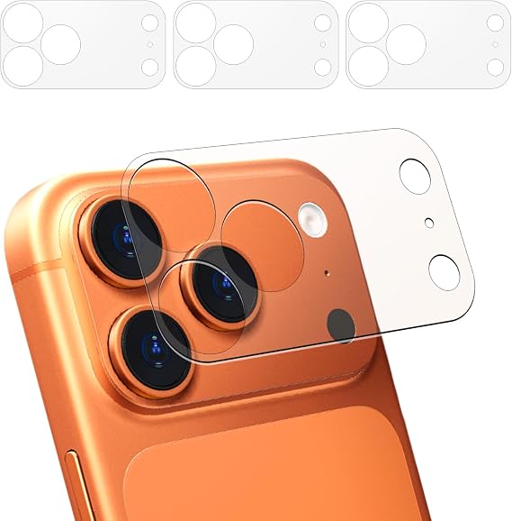 Lens Protector Skin sticker For IPhone 17 Pro Max Anti Scratch Matte Back Camera Protective Flim-3 Pcs