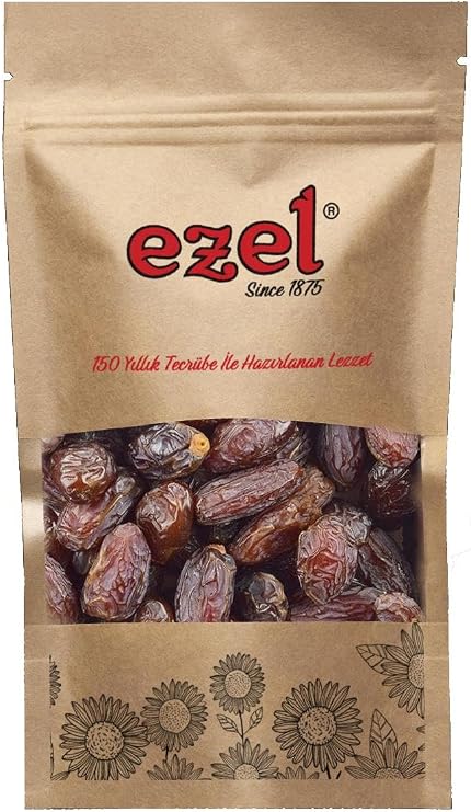 Ezel Kuruyemiş Medine Hurması 250gr –Taze ve Doğal - Zipli Ambalaj