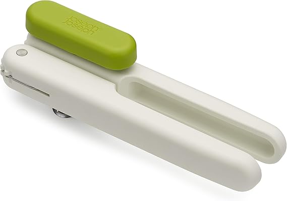Joseph Joseph Pivot Multifunction Can and bottle Opener, Easy to Use, White