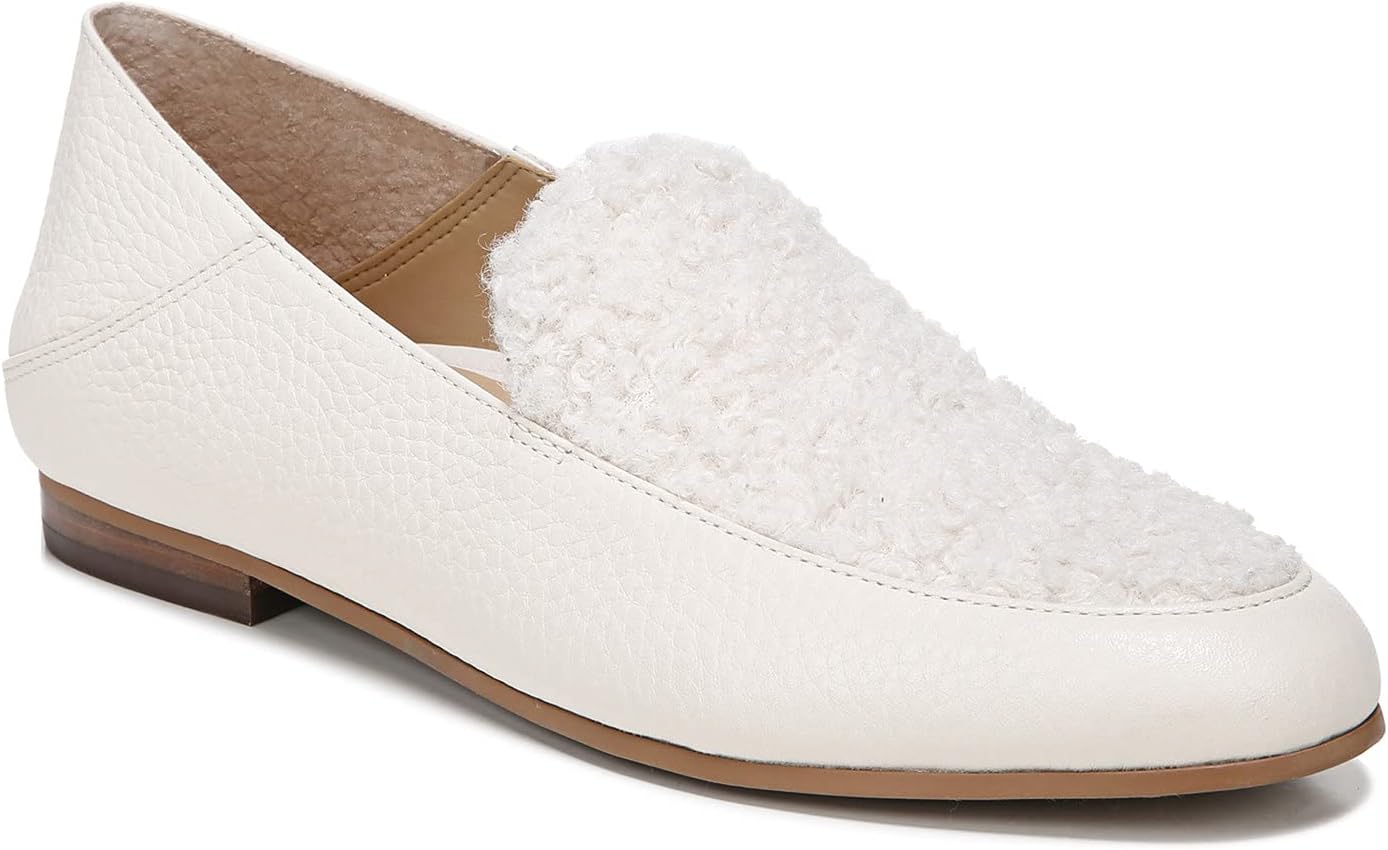 Vionic Women's North Frieda Slip On Flat - Supportive Ladies Walking Shoes that Include Three-Zone Comfort with Orthotic Insole Arch Support, Medium Fit