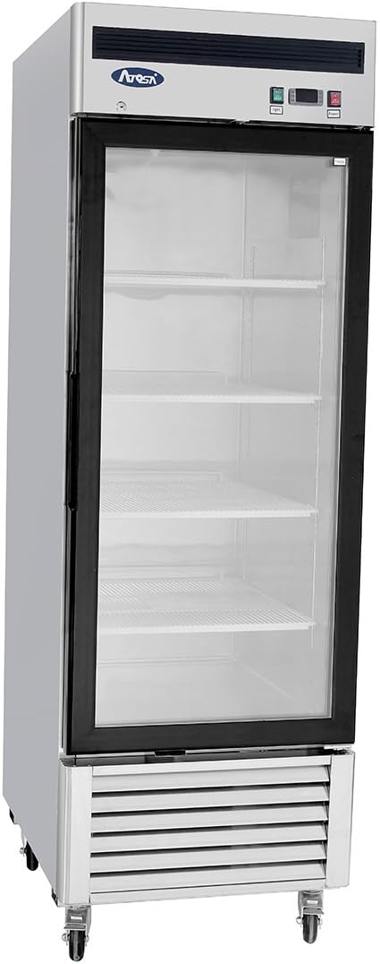 Commercial Glass Door Freezer Merchandiser by Atosa